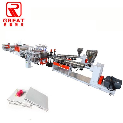 20mm Plastic PP Hollow Concrete Block Construction formwork making machine production  line