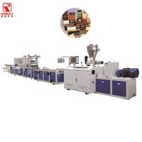 Plastic PVC profile ceiling wall extrusion machine production line