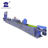 High Speed Stainless Steel High Iron Pipe Making Machine