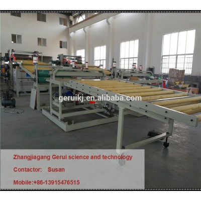 1220mm width PVC PE PP PS ASA plastic sheet extrusion line