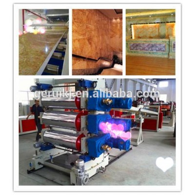 PVC marble sheet production line