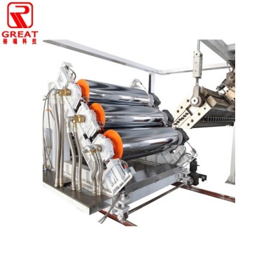 PP PE PET plastic board sheet production line